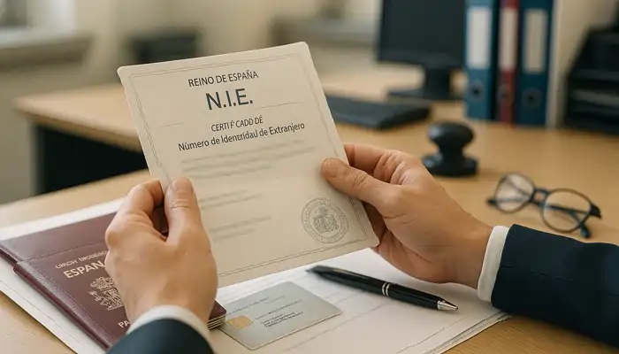 Anskaffning av utlänningsidentifikationsnummer (N.I.E.)
